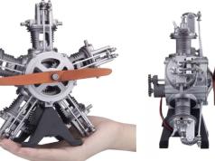 TECHING 1:6 5-Cylinder Radial Engine Model (DM105)