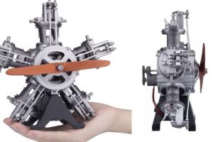 TECHING 1:6 5-Cylinder Radial Engine Model (DM105)