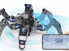 XiaoR Geek Hexapod Crawling Robot Kit for Raspberry Pi, C++/Python