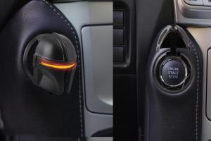 Mando The Mandalorian Car Ignition Button Cover