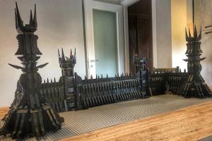 Lord of the Rings Black Gate of Mordor LEGO Compatible Building Set