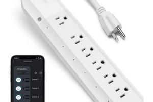 Geeni Surge Alexa Controlled Surge Protector with Individual Outlet Control