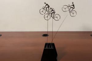 Otagiri Ishiguro Cyclist Kinetic Art