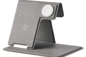 Case-Mate Fuel 3-in-1 Wireless Charging Stand for iPhone, Apple Watch, AirPods