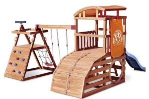 Real Wood Adventures Wildcat Falls Outdoor Playset