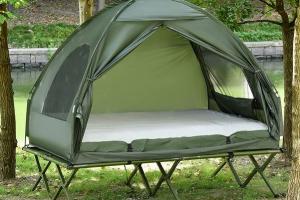 Outsunny 2 Person Foldable Camping Cot