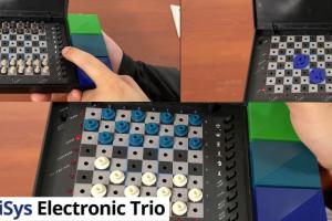 SciSys Electronic Trio Electronic Checkers, Chess, Tic Tac Toe Computer