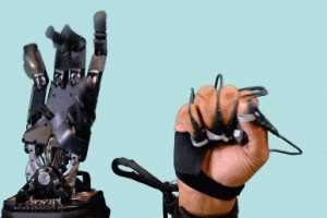Shadow Glove with 6 Sensors for Robot Teleoperation
