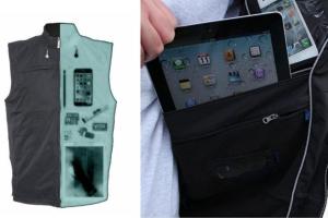 AyeGear V26 Vest with 26 Pockets for iPad & Tablets
