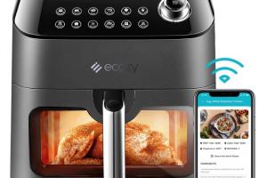 ecozy WiFi Connected Air Fryer (6QT)