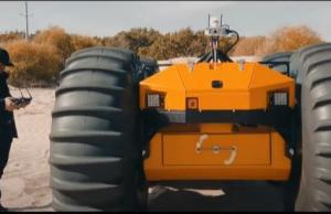 SHERP’s Electric Unmanned Ground Vehicle with Amphibious, Off-road Capabilities
