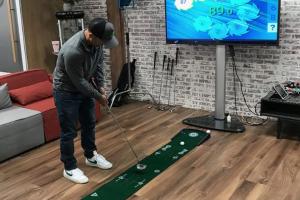 Chirrp App Connected Putting System with Sensors