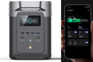 EcoFlow DELTA 2 Portable Power Station with App Control