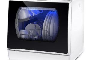 Karlxtom Portable Countertop Dishwasher