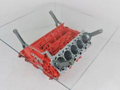 Lamborghini Gallardo V10 Engine Block Coffee Table by Ben Harvey