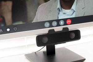 Cyber Acoustics Monitor Mounted Bluetooth 5.0 Speaker Bar