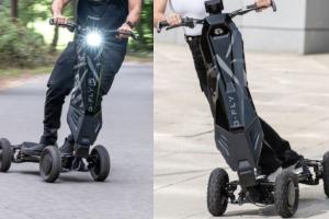 Dragonfly 4-Wheel Hyperscooter with Full Tilt Steering