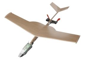POWERUP 4.0 Tornado 12 Balsa Wood RC Plane
