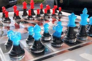 Chess @ Midnight Glow in the Dark Chess Set