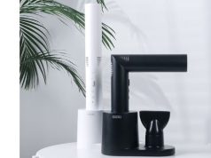 COOLO 100K RPM Cordless Hair Dryer with 90° Rotating Head