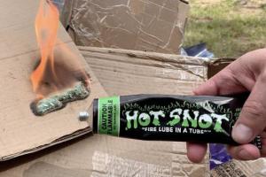 Hot Snot Fire Paste: Fire Lube In a Tube
