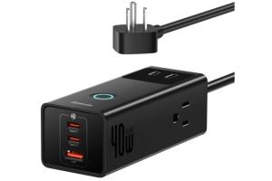 Baseus PowerCombo Pro 40W Surge Protector GaN Power Strip