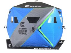 CLAM 500 Insulated Lookout Thermal Hub Ice Shelter