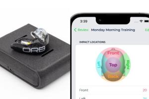 ORB Smartguard App Connected Mouth Guard for Contact Sports