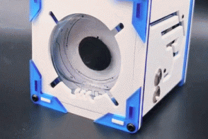 3D Printed Ferrofluid Bluetooth 5.0 Speaker from Jeran Design