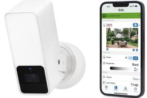 Eve Outdoor Cam HomeKit Secure Video Security Floodlight Camera