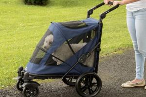 Pet Gear Excursion No-Zip Dog & Cat Stroller