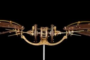 The Mysterious Aeroplanist Kinetic Sculpture by MCA Studio