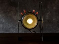 IZH Motorcycle Headlight Nixie Clock