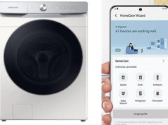 Samsung 5.0 cu.ft. Smart Washer with AI Powered Dial, WiFi
