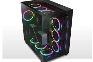 NZXT H9 Elite Dual-Chamber ATX Mid-Tower PC Gaming Case
