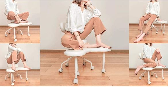 Chair designed for sitting cross legged deals