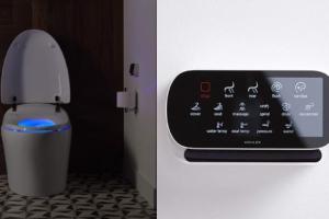 Kohler Karing 2.0 Elongated Smart Toilet with Adjusted Heated Seat, Water Sprays, Dryer