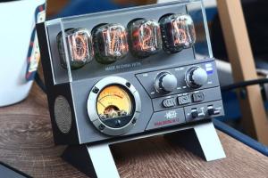 NixieX IN-12 Nixie Tube Clock & Bluetooth Speaker