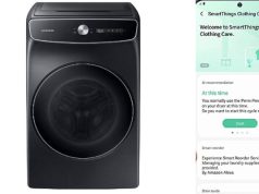 Samsung WiFi Connected Smart Dial Front Load Washer Can Wash 2 Loads At the Same Time