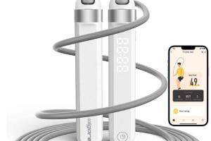 Wigore App Connected Jump Rope with LED Display