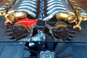 BMW V12 Engine Coffee Table
