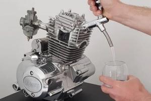 Bike Engine Water Dispenser & Cooler by AutomotiveDesignM5