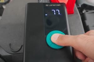 Lenercom 4-in-1 Car Jump Starter, Power Bank, Air Pump