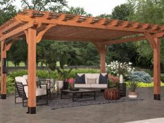 Backyard Discovery 16x12ft Beaumont Pergola with 3 USB Ports & App