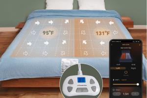 Warm Storm Smartphone Controlled Heated Blanket