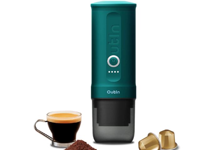 Outin Nano - Máquina espresso eléctrica portátil con