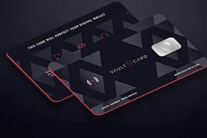 VAULTCARD Credit & Debit Card RFID Skimming Protector