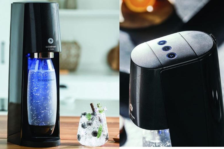 SodaStream E-TERRA Sparkling Water Maker with CO2 and Carbonating Bottle 