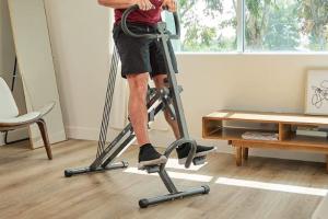 Sunny Health & Fitness Row-N-Ride Plus Assisted Squat Machine