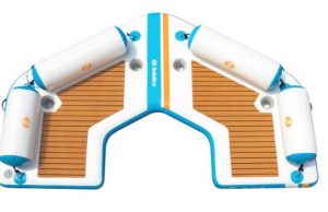 SOLSTICE Inflatable Floating Dock for Lakes, Pools